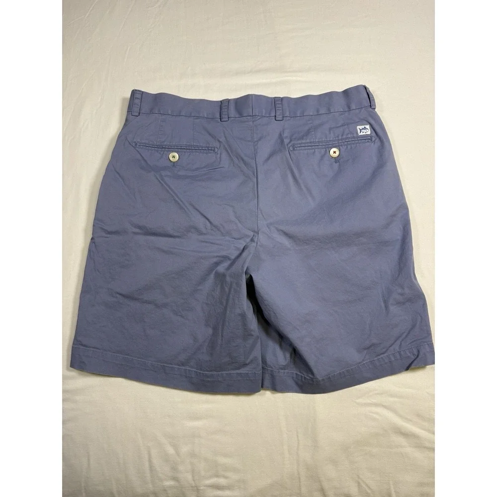 Southern Tide Mens The Skipjack Chino Shorts Light Blue Pima Cotton Modal 34
